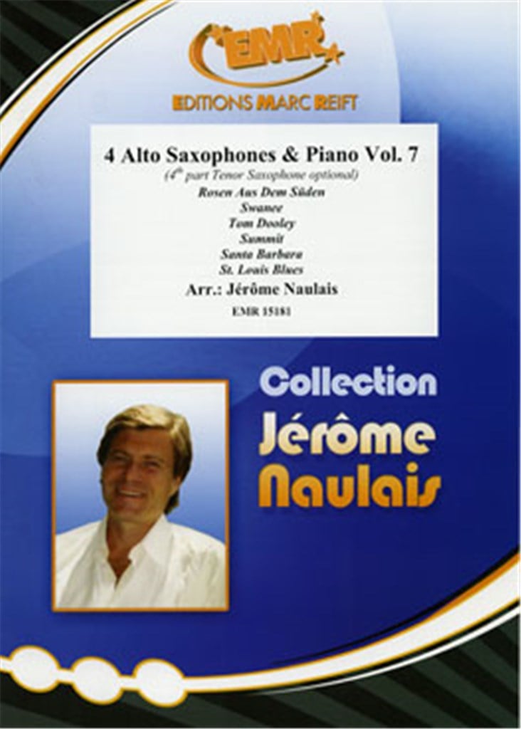 4 Alto Saxophones & Piano Vol. 7